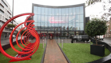Pictured: Vodafone's 'Speechmark' office in Southwark, where the trials took place